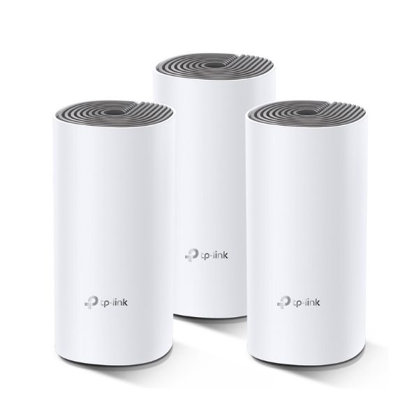 TP-Link Deco E4 AC1200 Whole Home Mesh Wi-Fi System (3-pack)