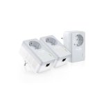 TP-Link TL-PA4010P TKIT AV500 Powerline Adapter with AC Pass Through 3-Pack Network Kit