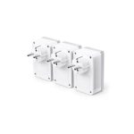 TP-Link TL-PA4010P TKIT AV500 Powerline Adapter with AC Pass Through 3-Pack Network Kit