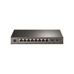 TP-Link T1500G-10PS (TL-SG2210P) JetStream 8-Port Gigabit Smart PoE Switch with 2 SFP Slots