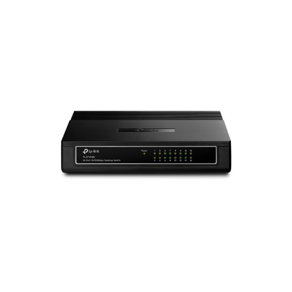 TP-Link TL-SF1016D 16-Port 10100Mbps Desktop Switch